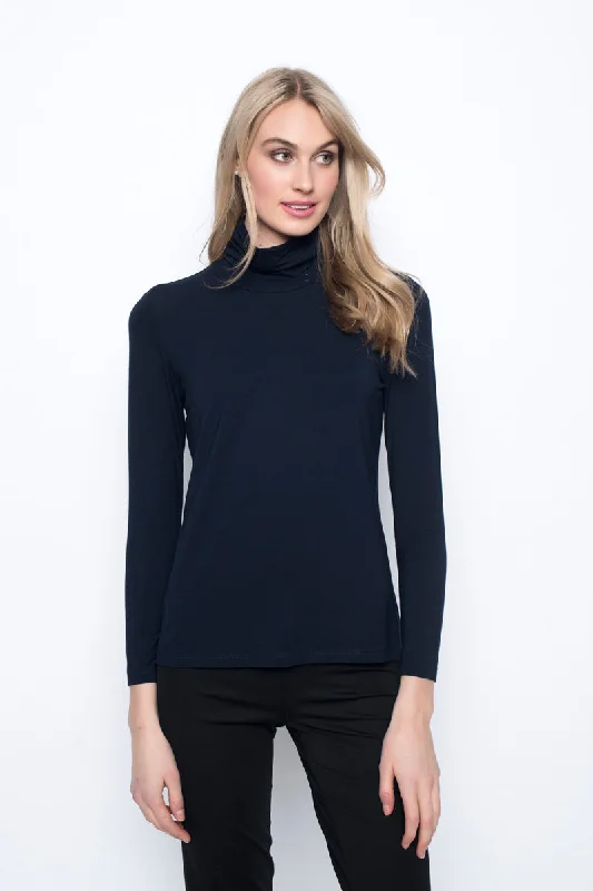 Long Sleeve Turtleneck Top