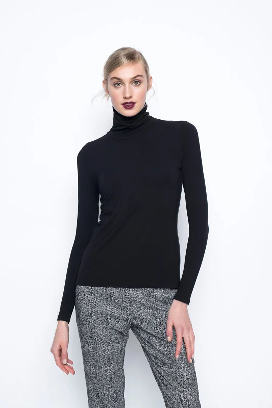 Long Sleeve Turtleneck Top