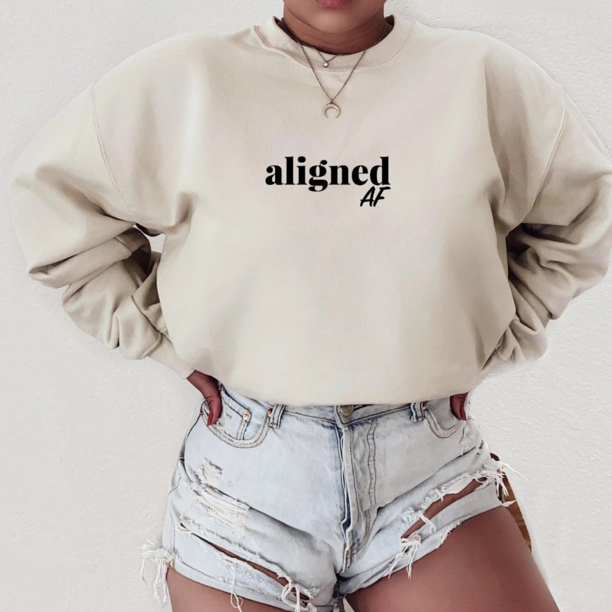 Aligned Af T-Shirt & Sweatshirt