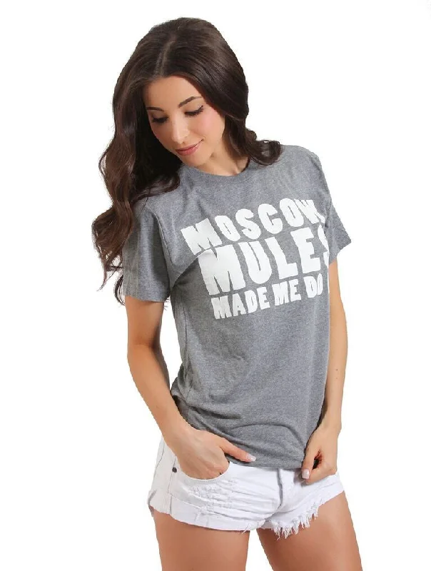 Moscow Mules Made Me Do It Short Sleeve Tee Shirt