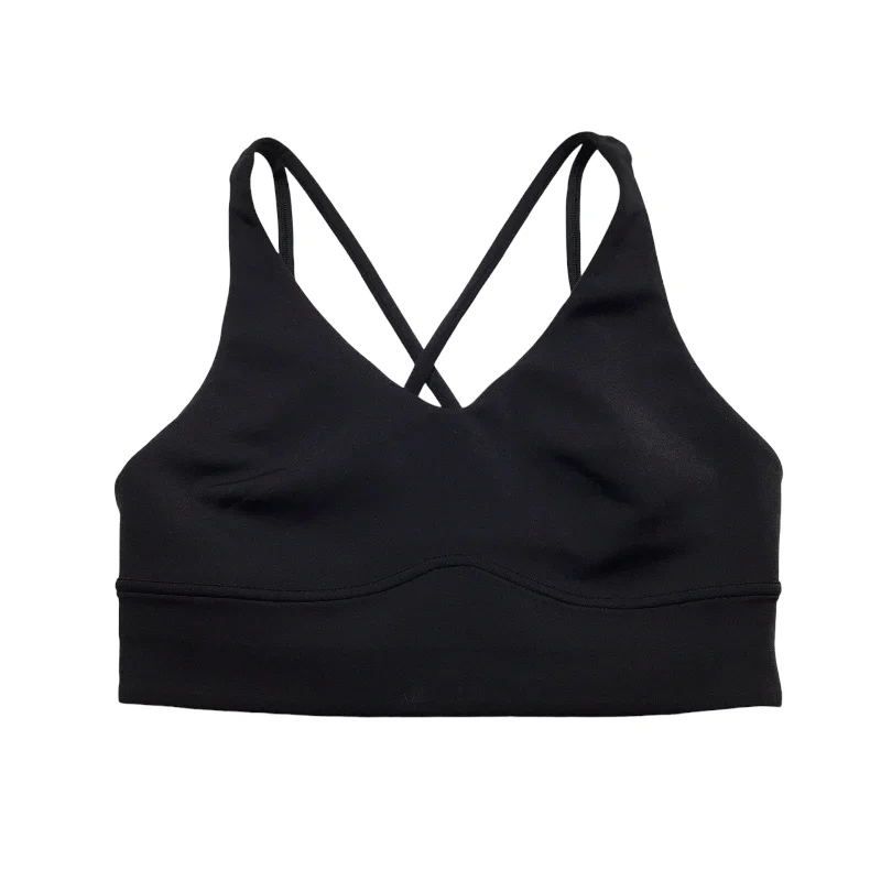 Athletic Bra By Lululemon In Black, Size: 6