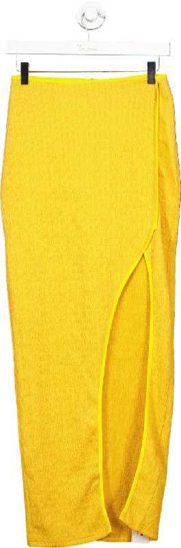 Cider Yellow Maxi Skirt UK M