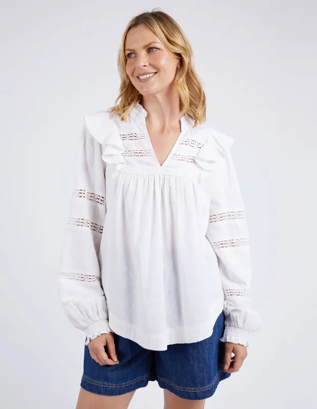 Elm Bonnie Blouse Marshmallow