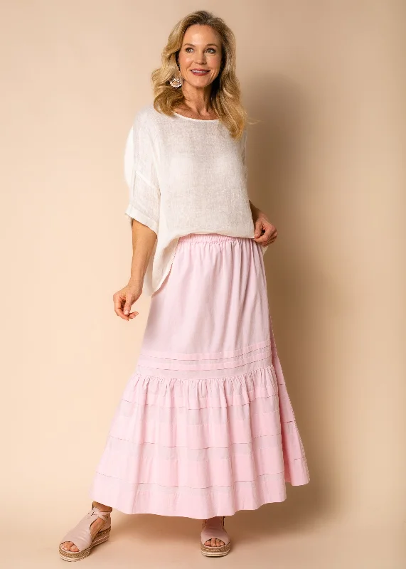 Honey Cotton Skirt in Blush