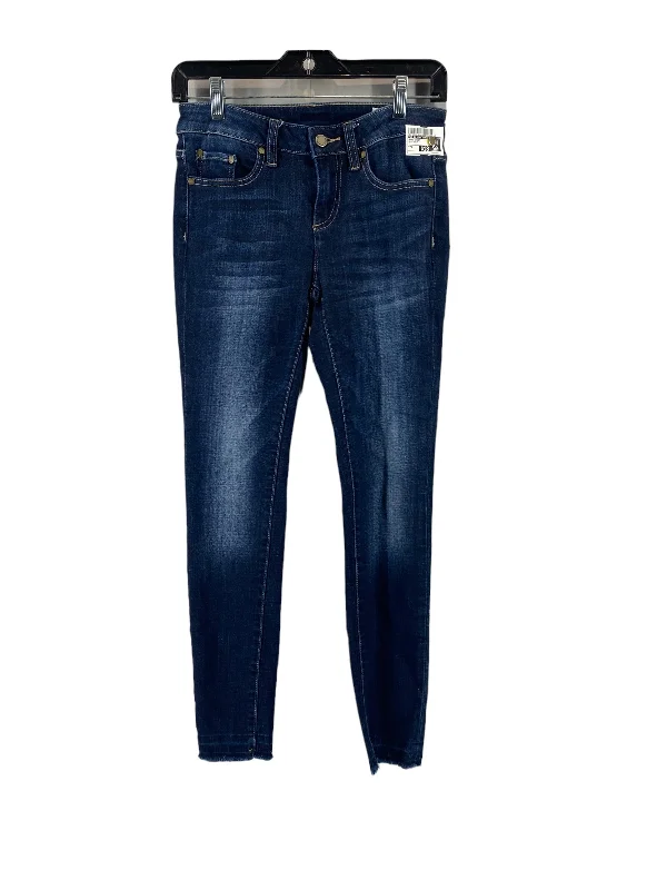 Jeans Skinny By Two By Vince Camuto In Blue Denim, Size: 0