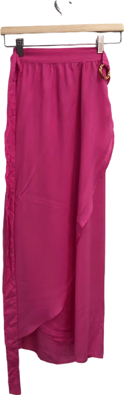 Melissa Odabash Pink Wrap Skirt UK S