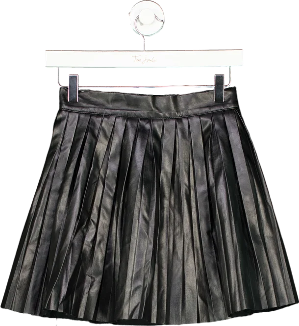 Vishaleiman Black Pleated Skirt UK 6