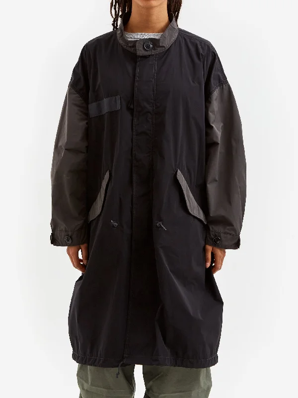 Beams Boy Solotex M-65 Parka - Black