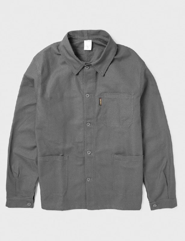 Le Laboureur Cotton Work Jacket - Grey