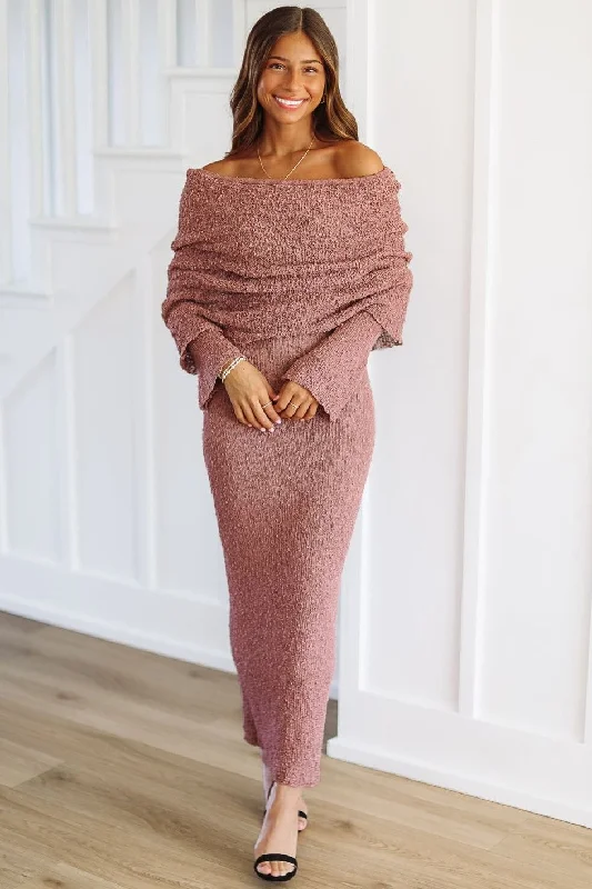 Been Busy Maxi Dress - Mauve