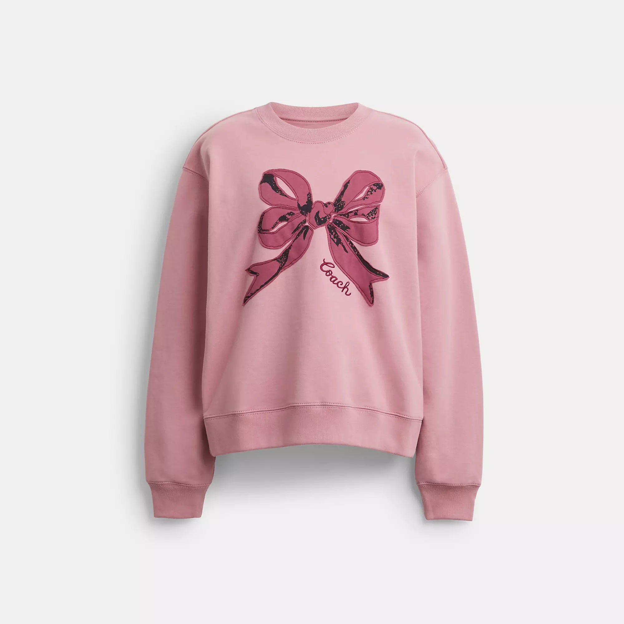 Coach Outlet Bow Crewneck Sweatshirt