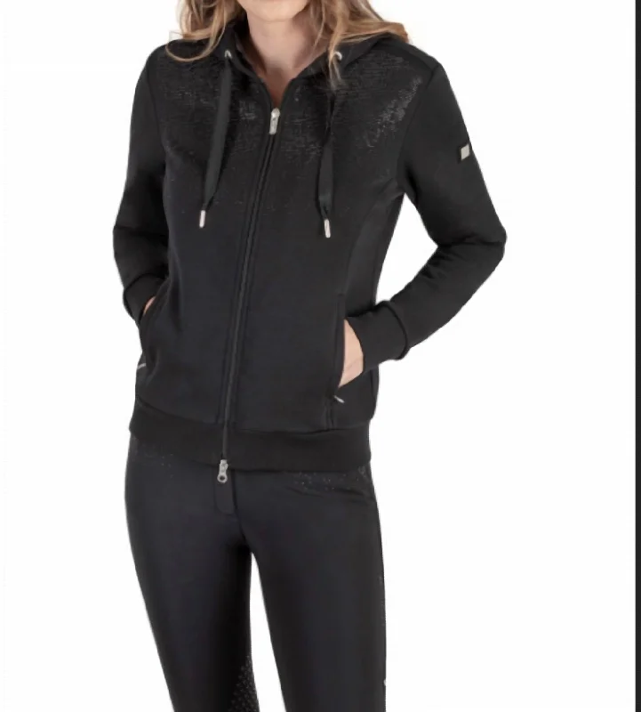 Grobyg Felpa Donna Hoodie In Nero