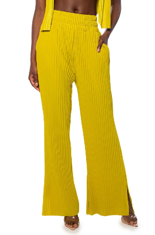 LUCY HIGH RISE WIDE LEG PANT