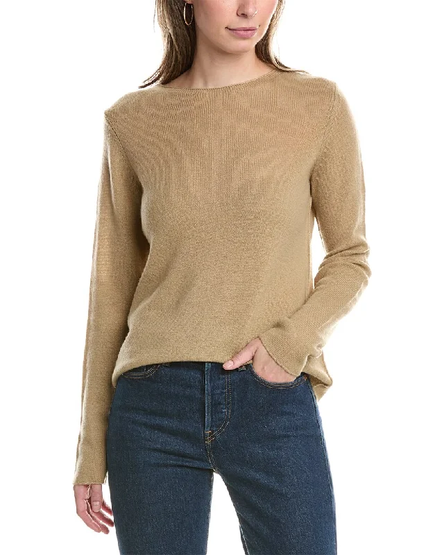 Vince Trimless Wool & Cashmere-Blend Sweater